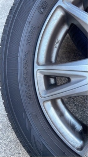 大特価155/65R13 タイヤホイールセット