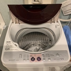 シャープ　全自動電気洗濯機