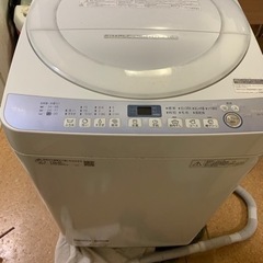 【使用感有】　SHARP7kg洗濯機　【動作確認済み】