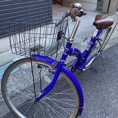 ELLIPSE ARECH メタリックブルー 外装6段変速 27型   期間限定で､大幅値下げ致します。