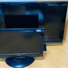 TOSHIBA REGZA テレビ2台セット