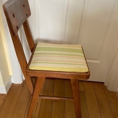 昭和レトロ　木製イス　アンティーク椅子　