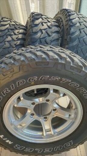 【値下げ再投稿】　ジムニータイヤホイールセット