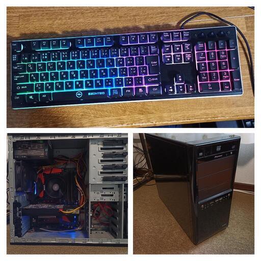 Ryzen7 1700 gtx660 Windows11 ゲーミングキーボード