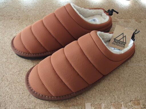 【未使用】TULTEX OUTDOOR スリッポンLサイズ　BROWN