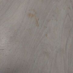 桧　無垢一枚板テーブル　椅子四脚セット