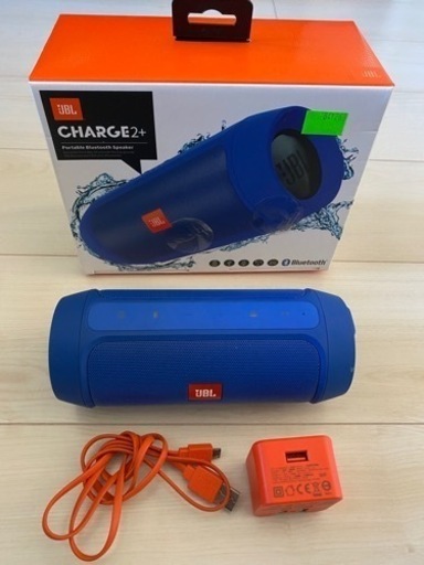 【お譲り確定】スピーカー、JBL CHARGE2+ Bluetooth対応、青