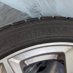 ファルケン FALKEN 215/45R17 17インチ スタッドレスタイヤ ホイール付き