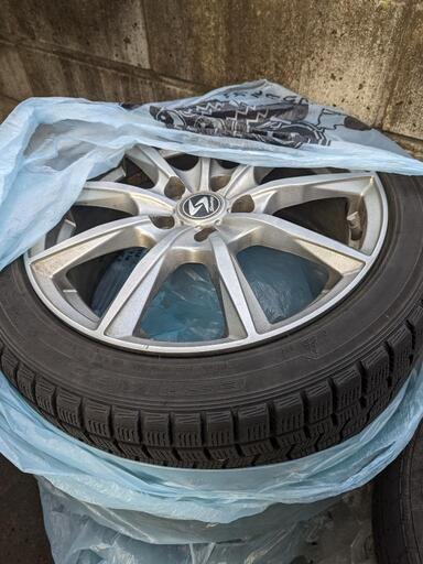 ファルケン FALKEN 215/45R17 17インチ スタッドレスタイヤ ホイール付き