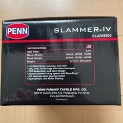 PENN(ペン) SLAMMER IV(スラマー 4) 5500