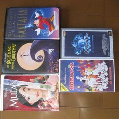 VHS　Disney video in English お子様用...