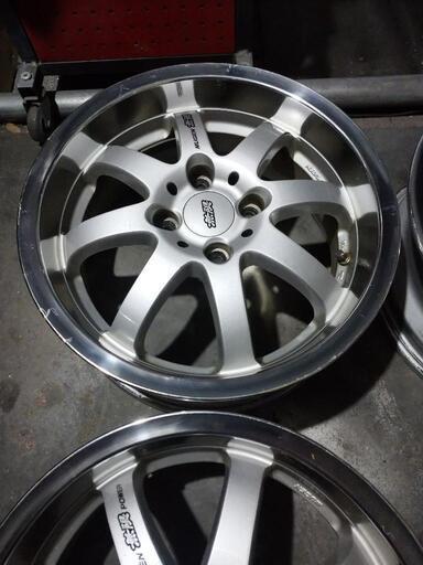 MUGEN NR 無限アルミホイール 15インチ 4H PCD100 タイヤ付 195