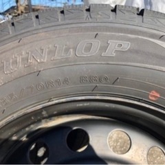 「値下げ」ダンロップ　DUNLOP 185/70 R14