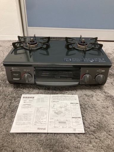 ★【現状品】Rinnai リンナイ 都市ガス ガスコンロ 2022年製 CH35BKL