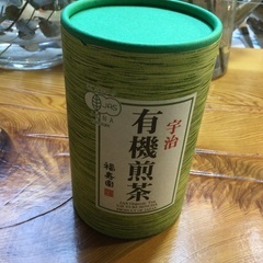 福寿園　宇治有機煎茶　110g   紙缶入り