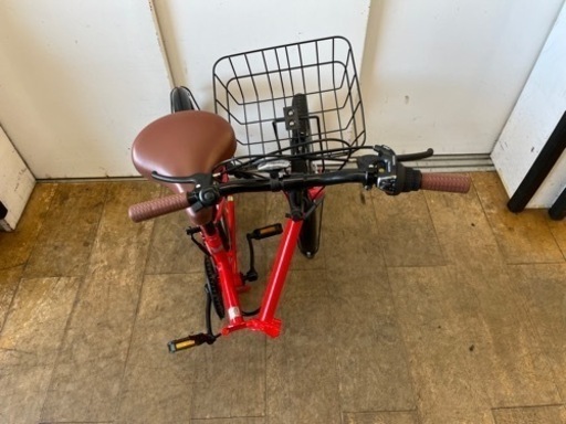 N178★21TECHNOLOGY製★２０インチ折りたたみ自転車★防犯登録料込