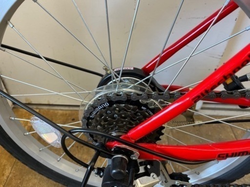 N178★21TECHNOLOGY製★２０インチ折りたたみ自転車★防犯登録料込