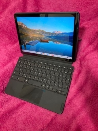 Lenovo - IdeaPad Duet Chromebook アイスブルー/アイアングレー お取引中 Lenovo IdeaPad Duet Chromebook - アイスブルー