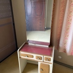 レトロ　化粧台