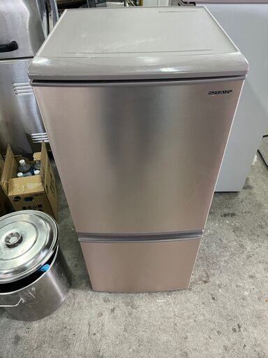 【A-374】冷蔵庫 SHARP SJ-D14E-N 2019年製 中古 激安 一人暮らし 通電確認済