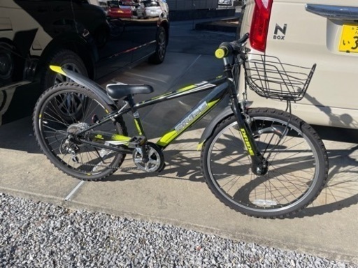 24インチ小学生向け自転車　DRIDE