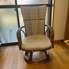 椅子　籐製品　セット