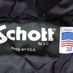 新品保管品 Schott ショット シングル ピーコート 75624 OXG サイズ