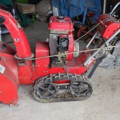 除雪機　動作未確認（キャブレターカバー無し）