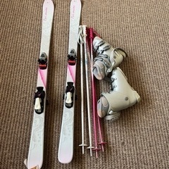 女の子、女子　スキーセット一式セット