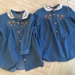 双子　女の子　洋服　６枚（３セット）　2歳　3歳　4歳