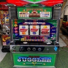ハッピージャグラー V ◇コイン不要機付◇ スロット パチスロ実機 北電子