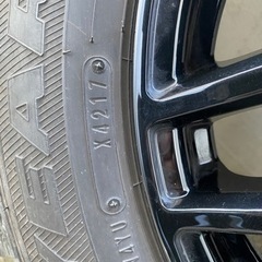 2017年製グッドイヤーアイスナビ6スタッドレスタイヤホイール