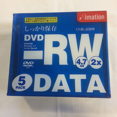 △データ用DVD-RW  5PACK