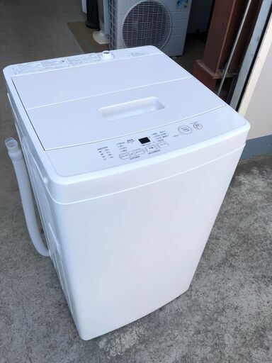【動作保証あり】無印良品 MUJI 2022年 MJ‐W50A 5.0kg 洗濯機【管理KRS530】