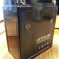 ■バッテリーGETX7L-BS、中古（ジャンク）です。