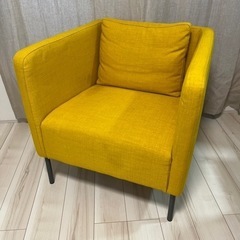 IKEA ソファ イエロー