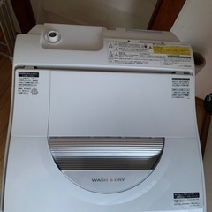 乾燥機付き縦型洗濯機(説明書付き)