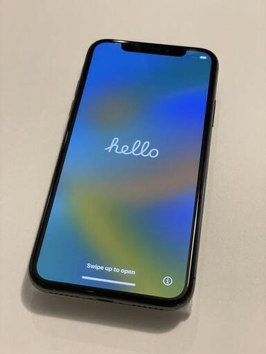 iPhone X Space Gray 256 GB SIMロック解除済み