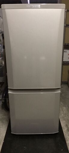 MITSUBISHI 三菱 2ドア ノンフロン冷凍冷蔵庫 146L（冷蔵100L・冷凍46L） MR-P15C-S シルバー 2018年製