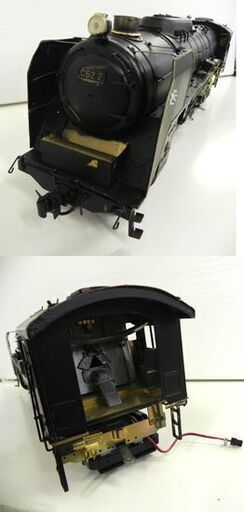ジャンク 組立済み デアゴスティーニ 週刊 蒸気機関車 C62 を作る 1/24