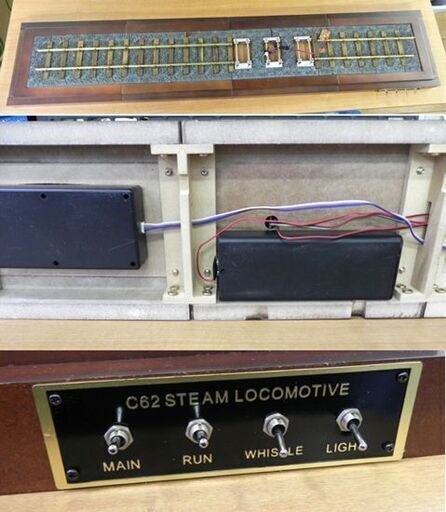 ジャンク 組立済み デアゴスティーニ 週刊 蒸気機関車 C62 を作る 1/24