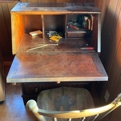 北海道民芸家具　ライティングデスク