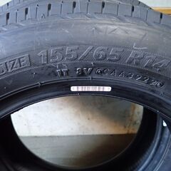 ★BS 155/65R14 75S NEXTRY TL 4本セット（タイヤ・組替・バランス調整・ゴムバルブ・用済タイヤ処理等全て込み価格！）