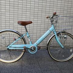 自転車　ブルー　22