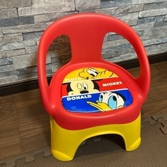 【美品】ディズニー　こども　椅子
