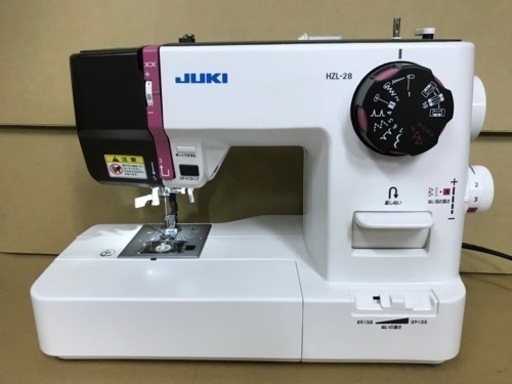 (決まりました)JUKI家庭用ミシンHZL-28  整備品