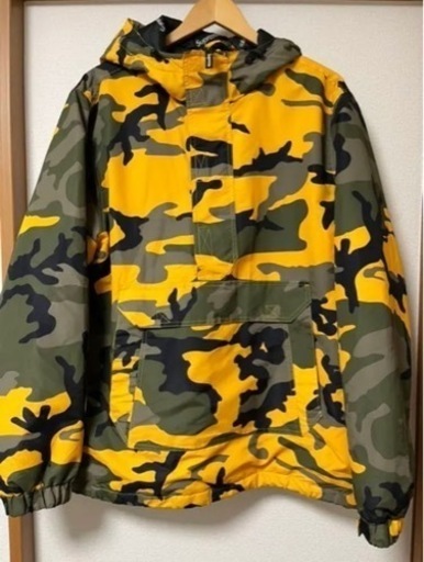 その他 supreme hooded half zip pullover