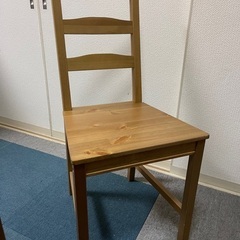 IKEA ヨックモック ダイニングセットの椅子のみ2脚