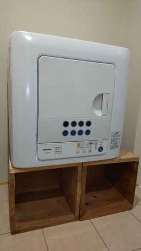 衣類乾燥機　東芝