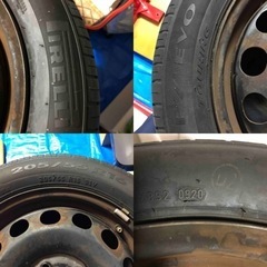 ピレリー P7 EVO 205/55/16 4本 pcd112 5穴